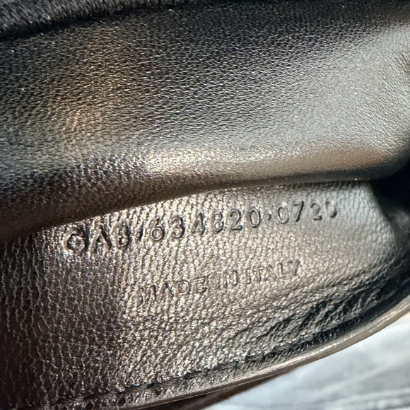 Yves Saint Laurent Jamie Jersey Black Quilted Shoulder Bag with Gold Chain - Picture 16 of 17